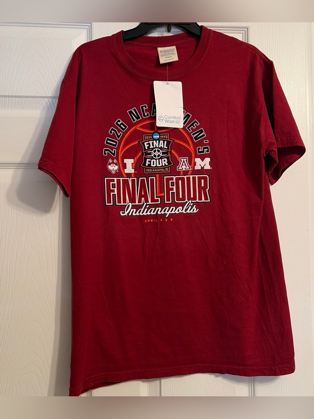 NCAA Men's burgundy Final Four Indianapolis Graphic Tee